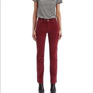 Levi’s Boyfriend Mid Rise Corduroy Jeans